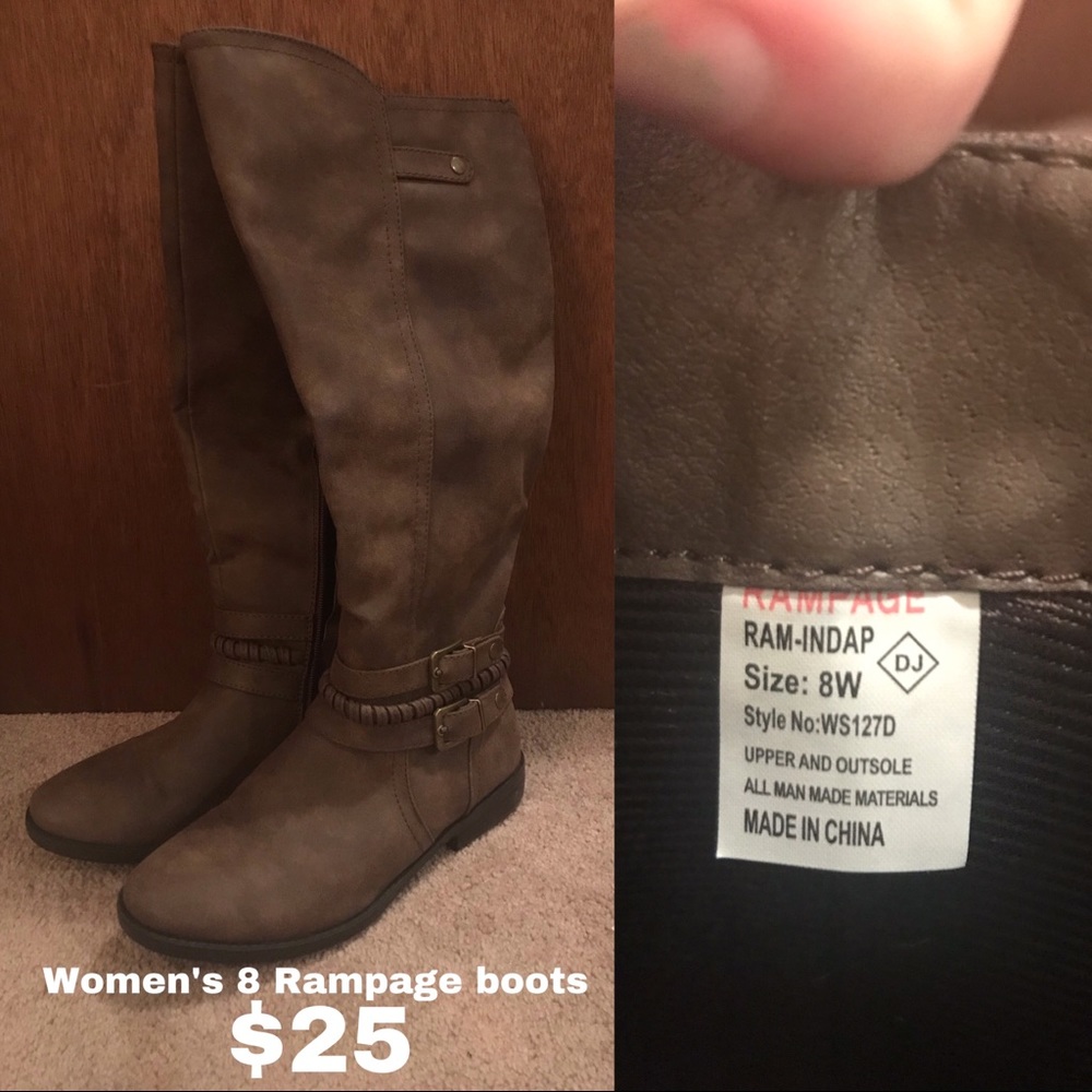 Women's Tan Rampage Boots